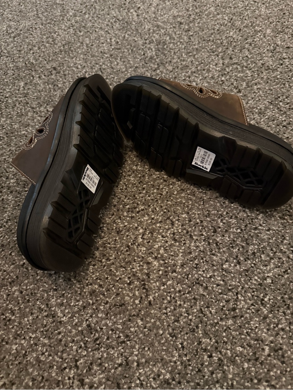 Dr. Martens Brown Leather Floral Slide Sandals - Picture 5 of 5